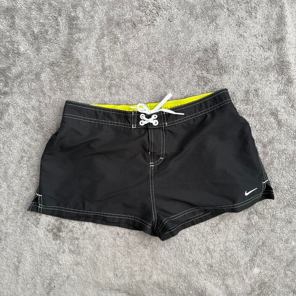 Nike black swim shorts